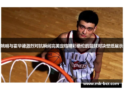 姚明与霍华德激烈对抗瞬间完美定格精彩绝伦的篮球对决壁纸展示